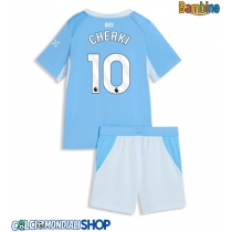 Maglie da calcio Manchester City Rayan Cherki #10 Prima Maglia Bambino 2026-27 Manica Corta + Pantaloni corti)